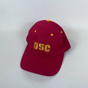 USC Trojans Lightwear Baseball Cap‎ Mens One Size Maroon 100% Cotton Strapback
